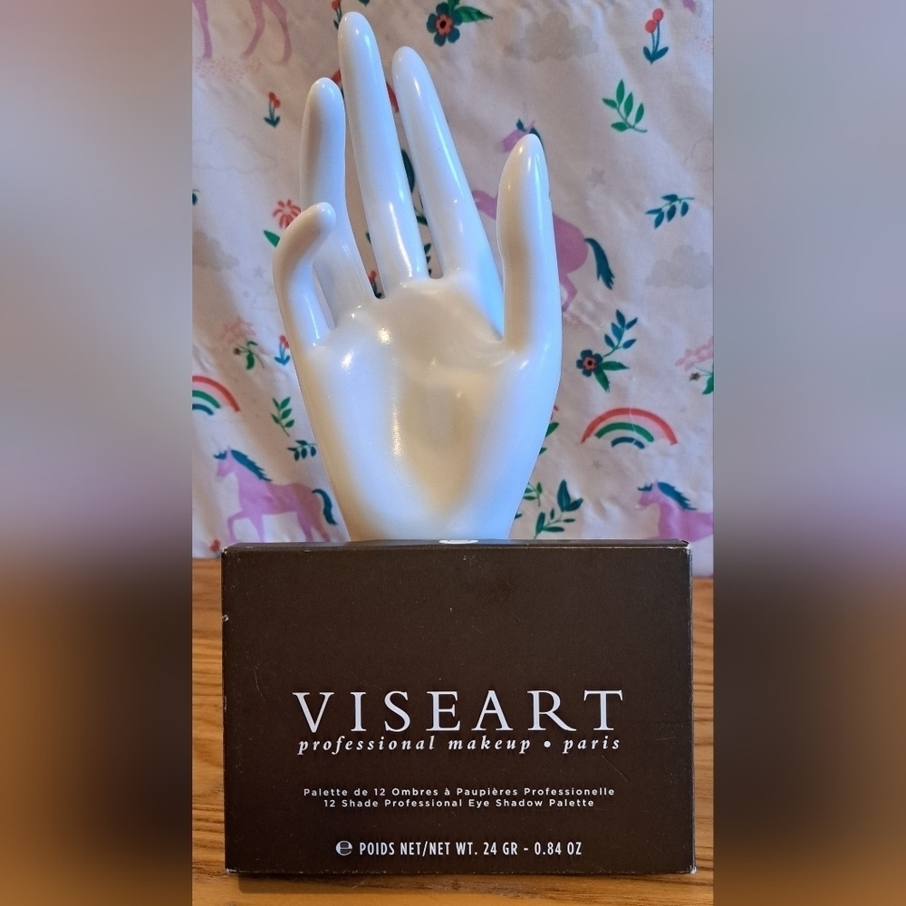 NIB Viseart Ombre Professional 12 Pan Eyeshadow Cosmetic Beauty Makeup Palette